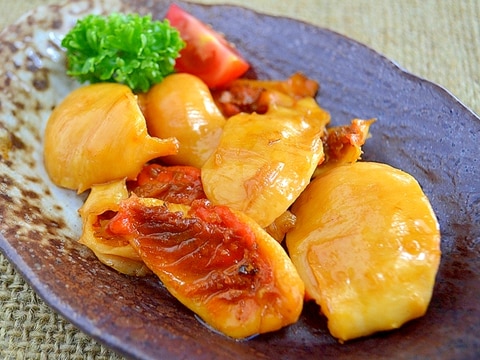 簡単で絶品◇蒸しほや◆のバターしょう油ソテー